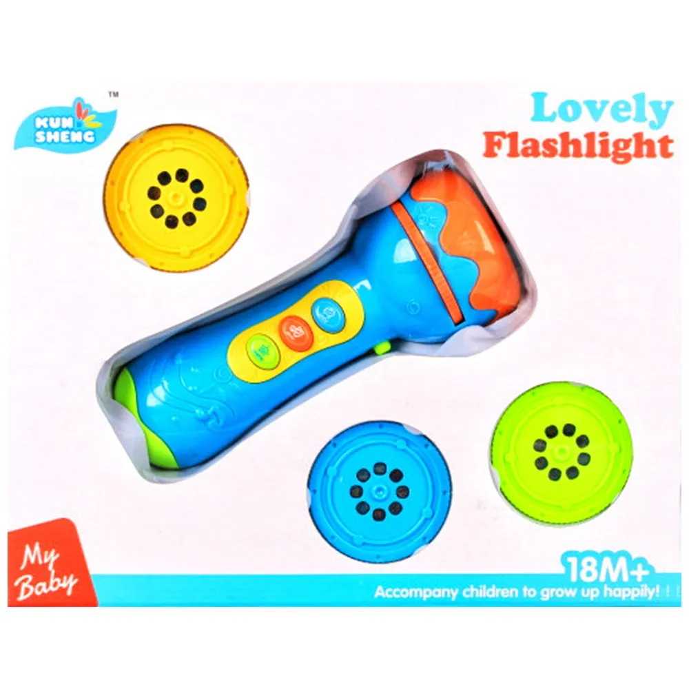 Детски музикален проектор (фенерче)  - Код W4048