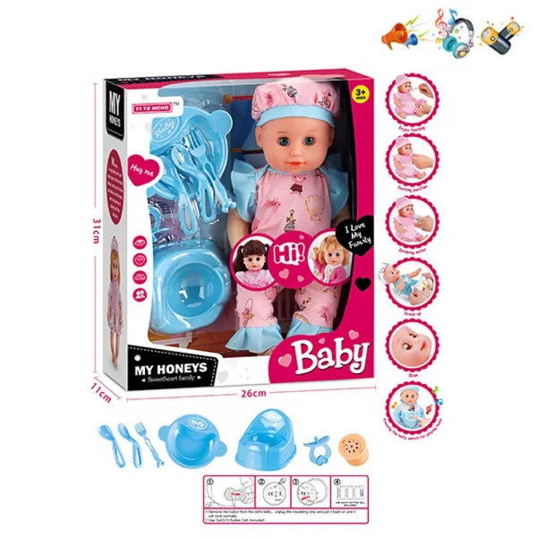 Бебе с бебешки звуци - Код W4114