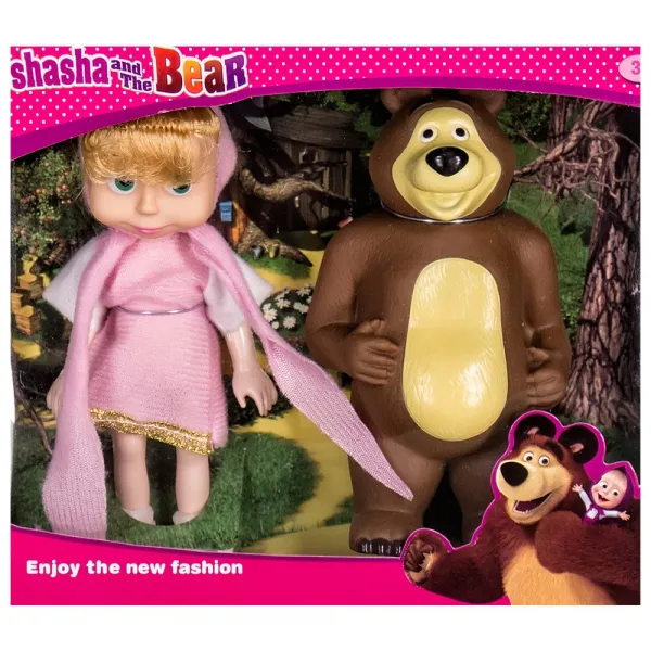 Детска кукла Маша и мечока 