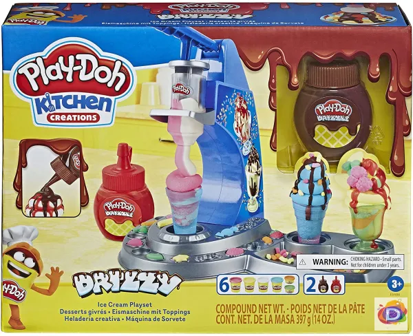 PLAY-DOH KITCHEN CREATIONS Машина за сладолед със сироп - Код 1383 1
