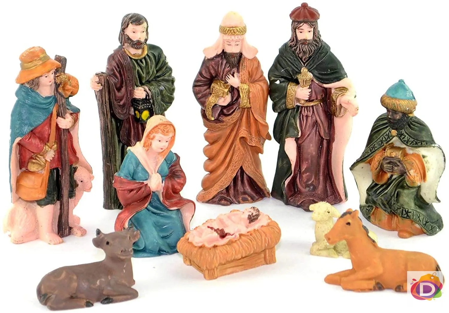  Коледна украса Рождество Христово 10 фигури - Danysgame.com