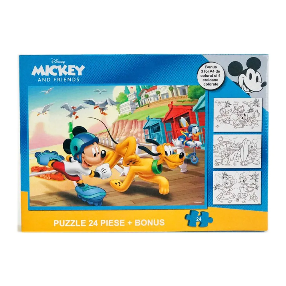 Детски пъзел Mickey Mouse 24 елемента  Код W4263 - Danysgame.com