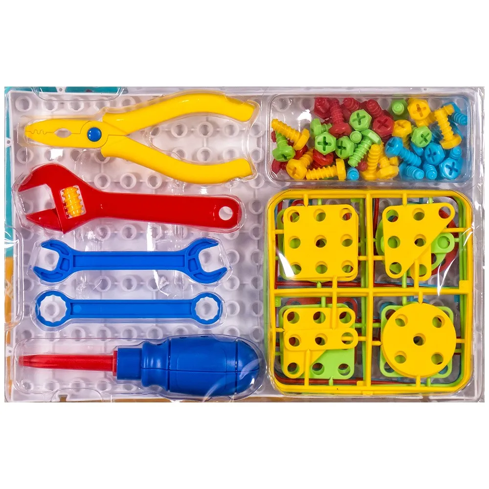 Детски конструктор, мозайка с инструменти Код W4355 - Danysgame.com