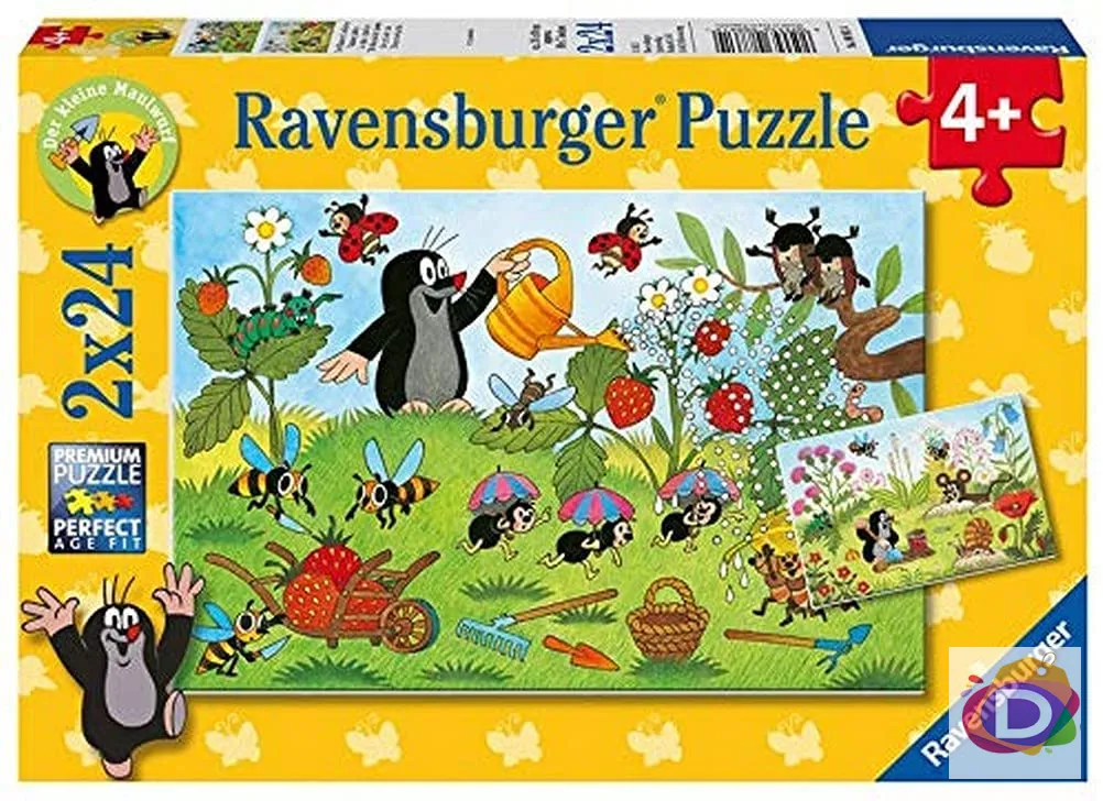 Детски пъзел Ravensburger 08861 2x24 части - Danysgame.com 1