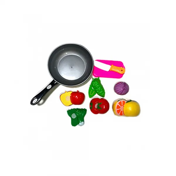 Детски тиган и хранителни продукти за рязане Danysgame - Код W3879