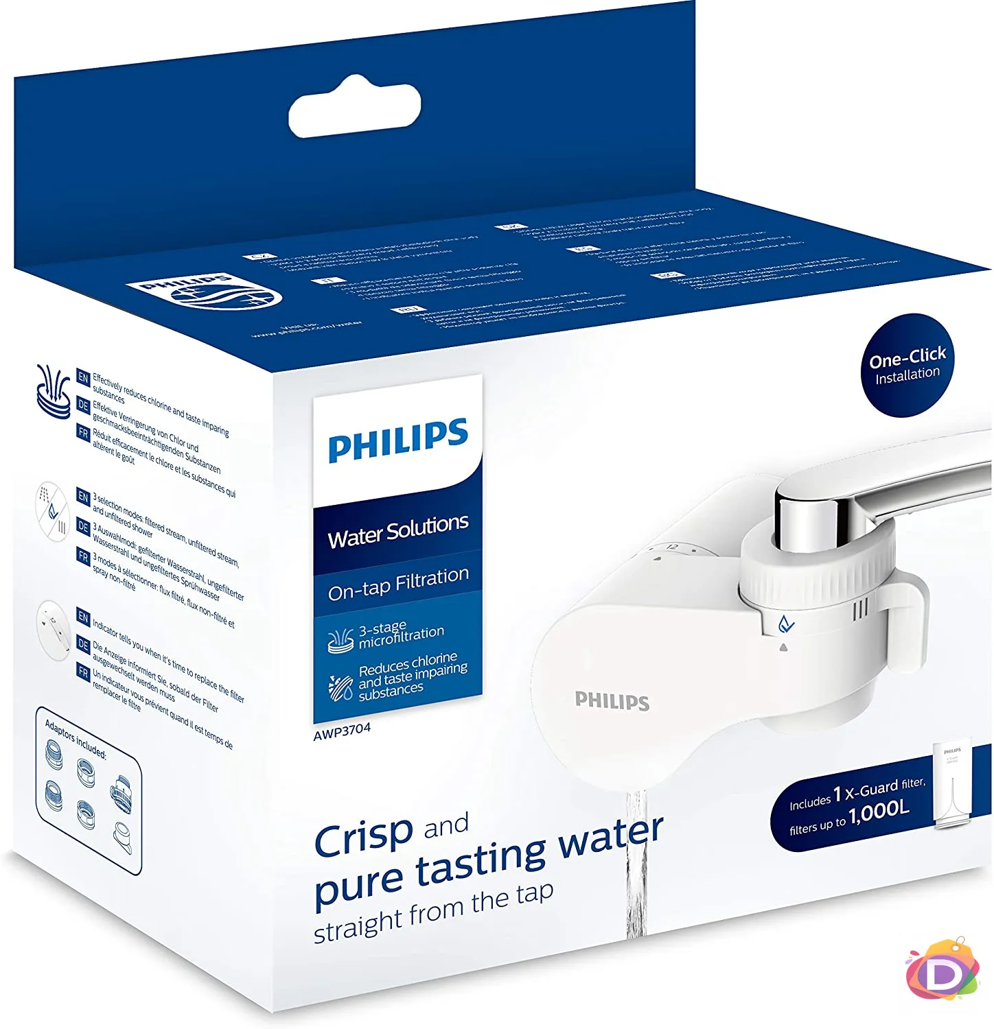 Система за филтриране на вода On - tap Philips AWP3704/10 - Код D486 4