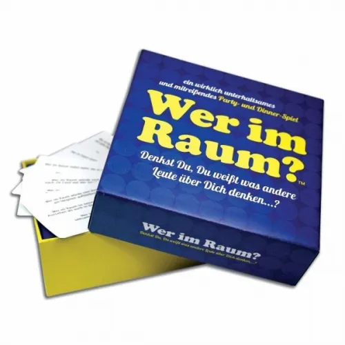 Карти за игра  Кой е в стаята? на немски език 