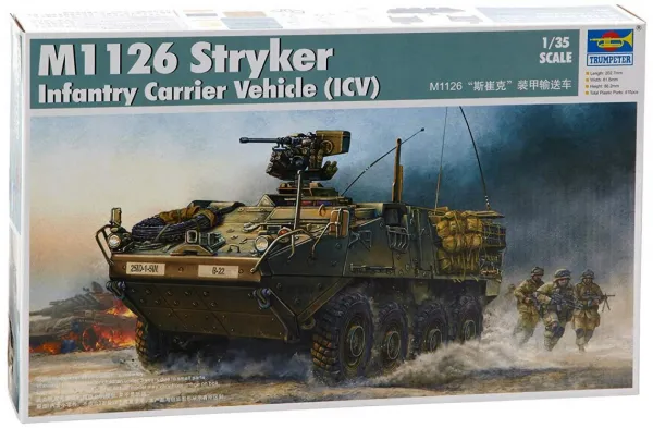 Макет за сглобяване, 1:35, Танк M1126 Stryker (ICV) 1