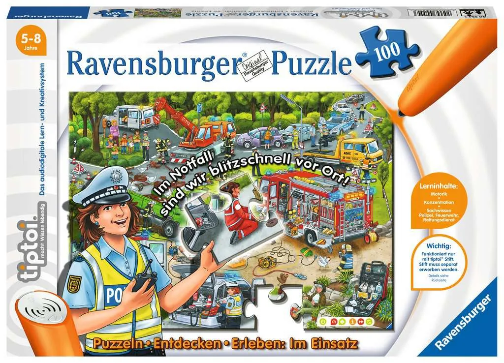 Интерактивен пъзел Спешна помощ, Ravensburger 1