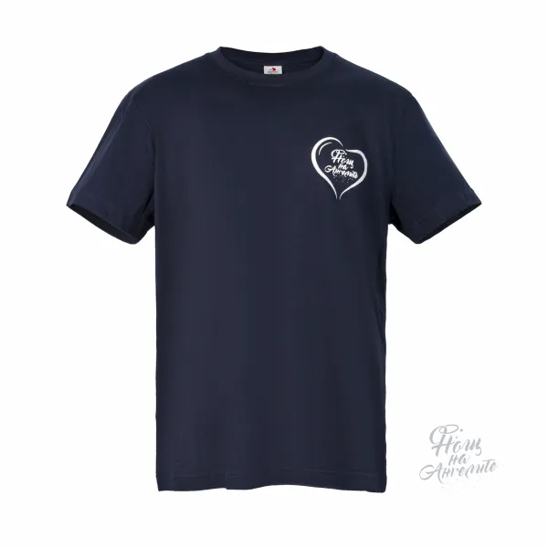 Тениска Малко лого Синя Дамска 