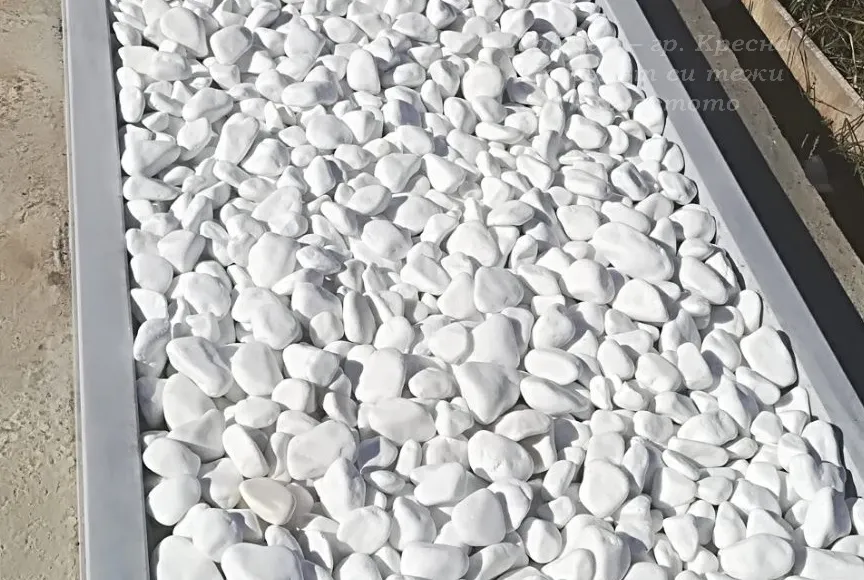 Бели камъни в чувал (25кг) 3