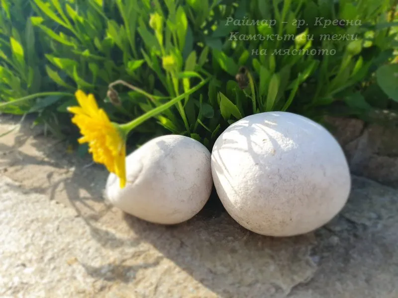 Бели камъни в чувал (25кг) 14