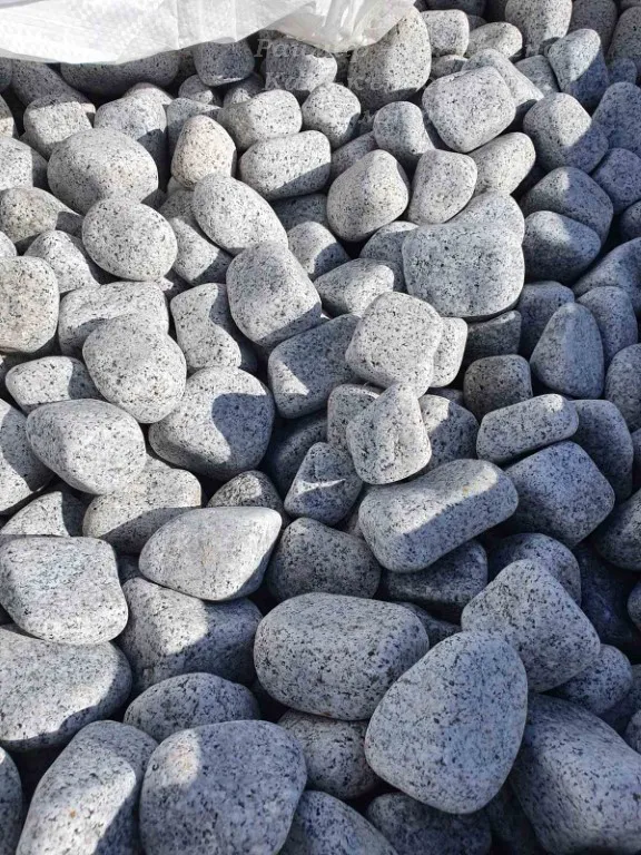 Гранитни овални камъчета на тон в голям чувал (бигбег) 2