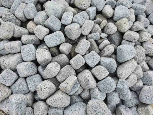 Гранитни овални камъчета на тон в голям чувал (бигбег) 1
