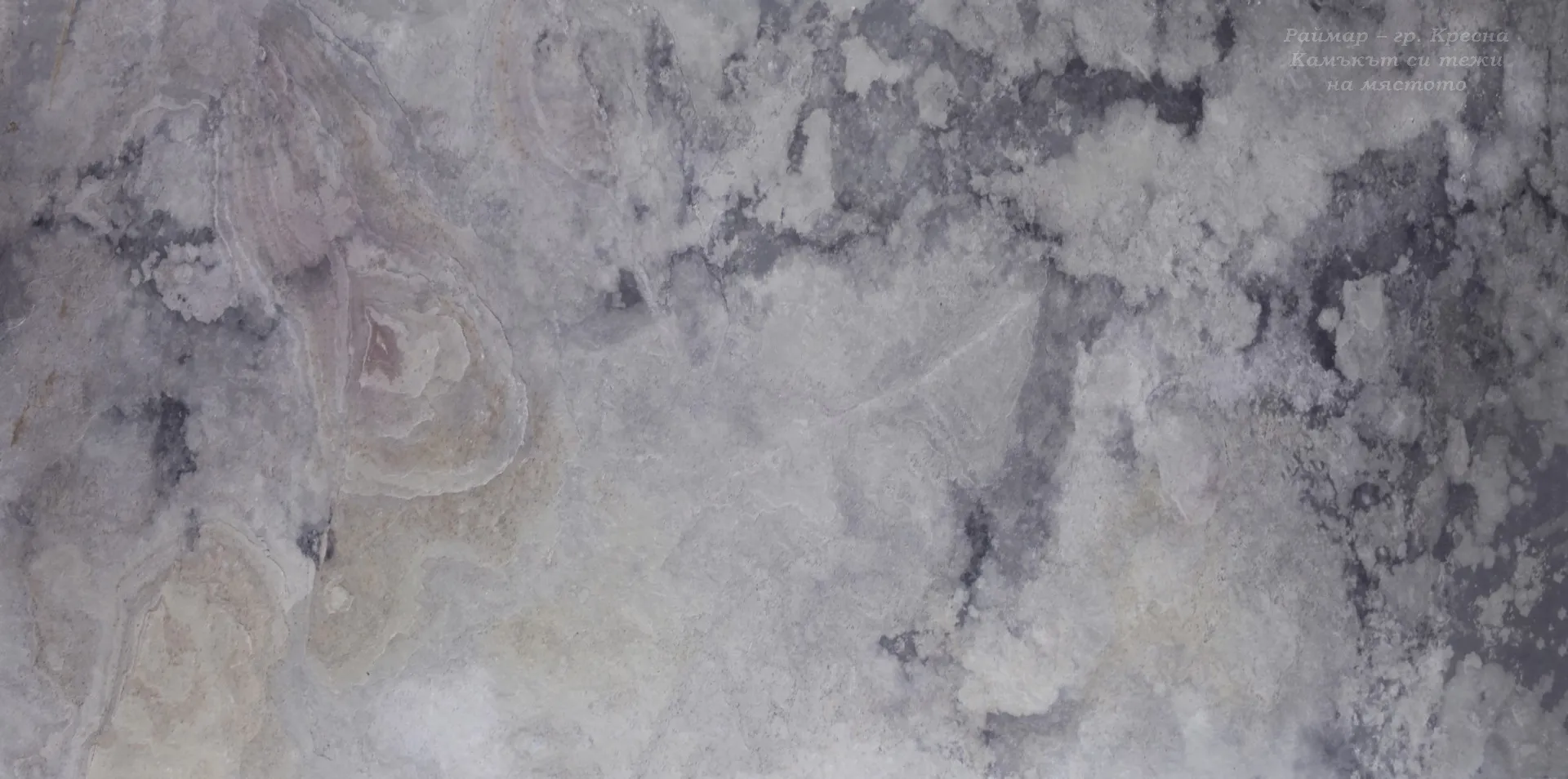 Есен в бяло | Каменни тапети SKIN 122 х 61 см (тънък, гъвкав, естествен камък) 4