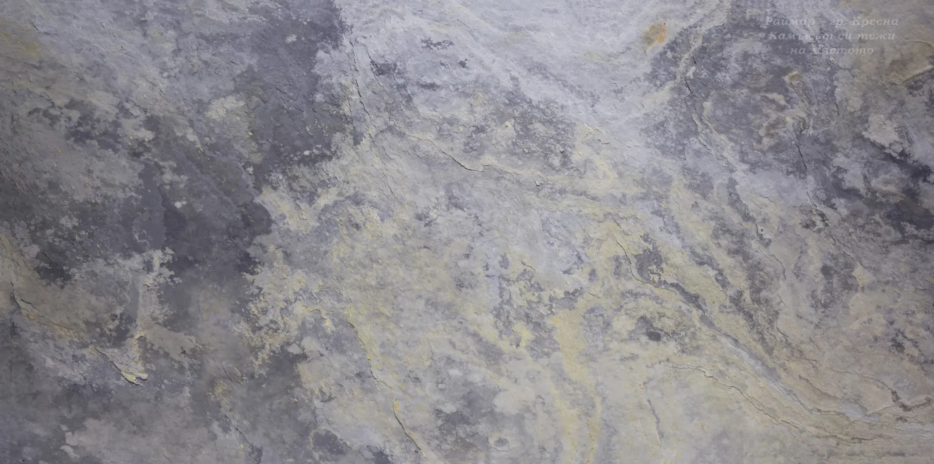 Есен в бяло | Каменни тапети SKIN 122 х 61 см (тънък, гъвкав, естествен камък) 5