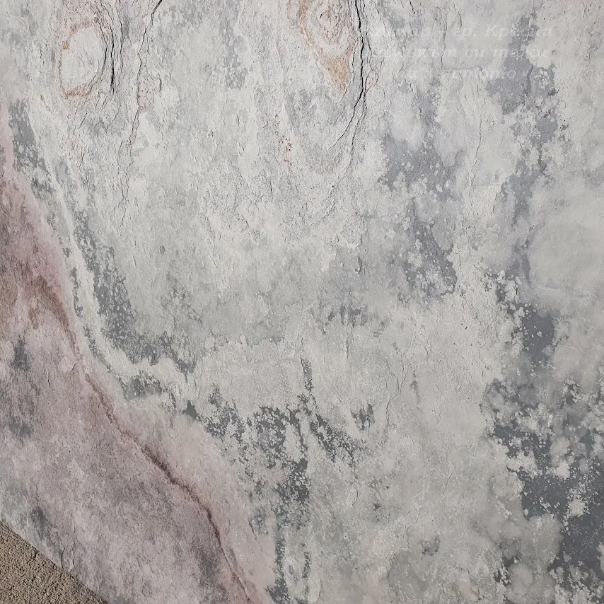 Есен в бяло | Каменни тапети SKIN 122 х 61 см (тънък, гъвкав, естествен камък) 15