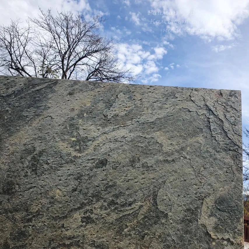 Джера зелено | Каменни тапети SKIN 122 х 61 см (тънък, гъвкав, естествен камък) 14