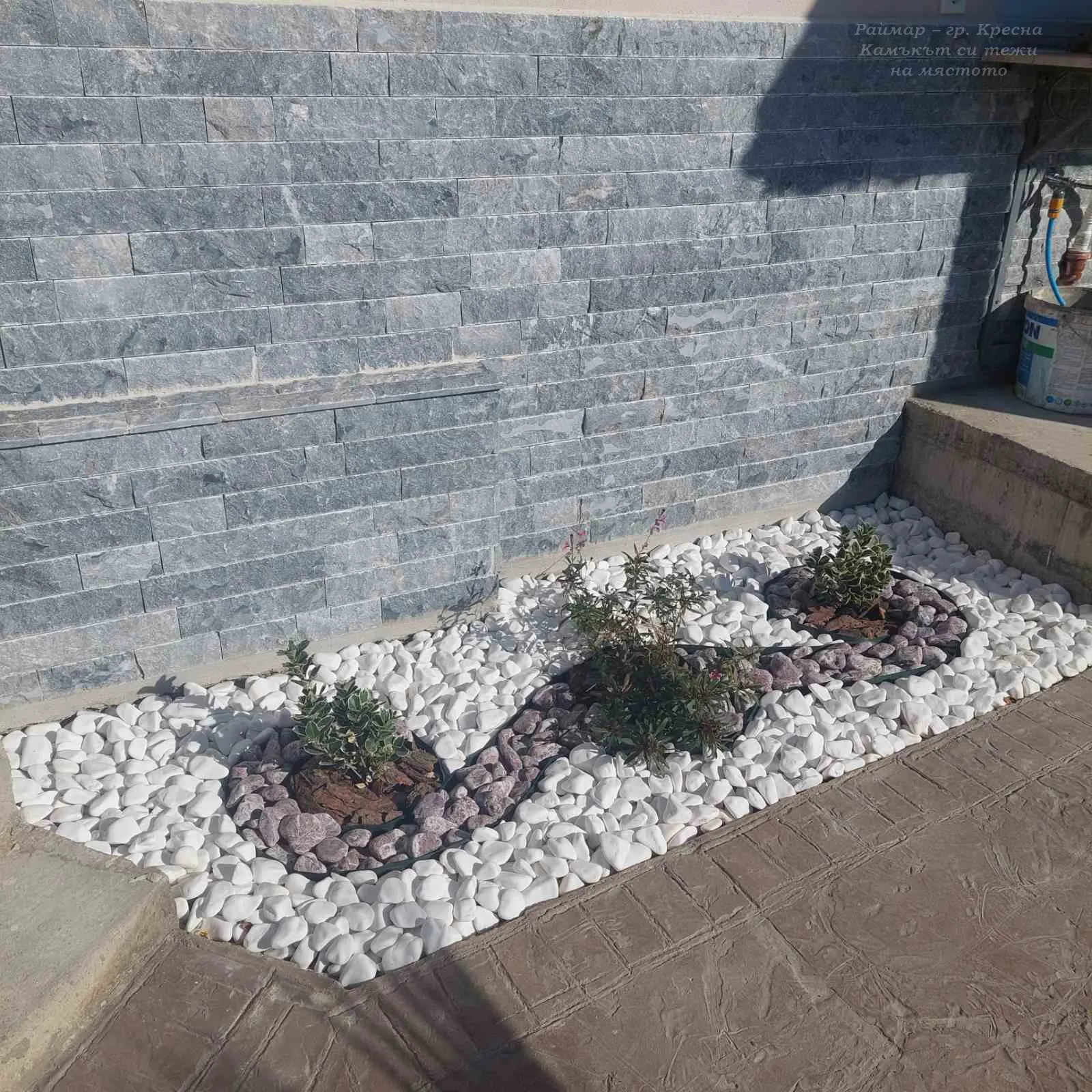 White pebbles from Thassos marble (25kg) 47