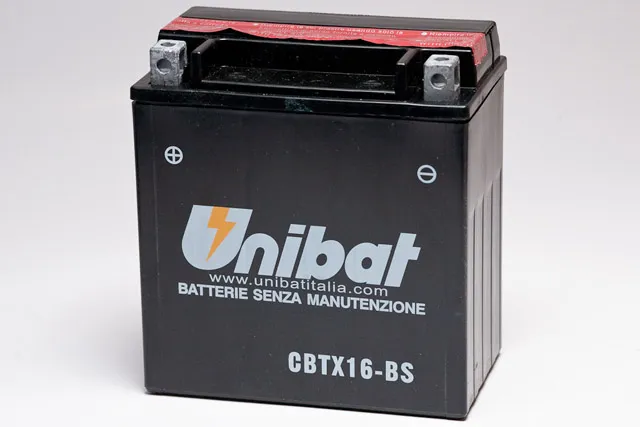 12/14Ah 230A Unibat CBTX16-BS AGM L+