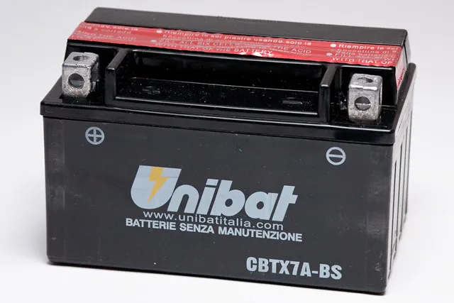  12/6Ah 90A Unibat CBTX7A-BS AGM L+