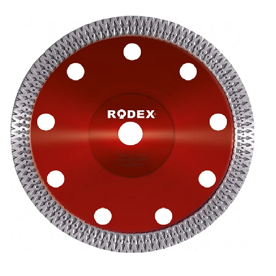 Диск диамантен турбо 125мм Универсален RODEX