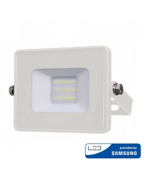 10W LED Прожектор SAMSUNG ЧИП SMD Бяло Тяло 6400К