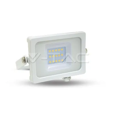 10W LED Прожектор SMD Бяло Тяло 3000K