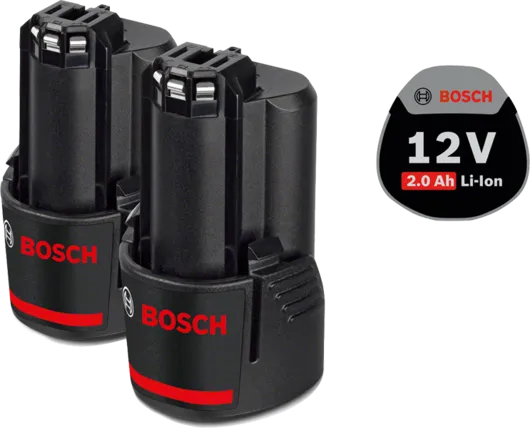 Aкумулаторна батерия BOSCH 2 x GBA 12V 2.0Ah Professional