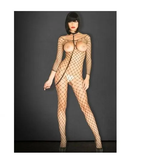 Sexy bodystocking with open chest  1