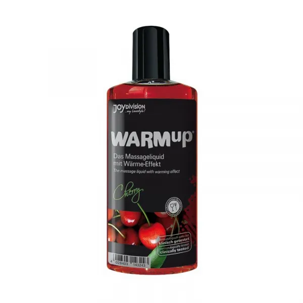 Massage oil Warm Up with cherry 1