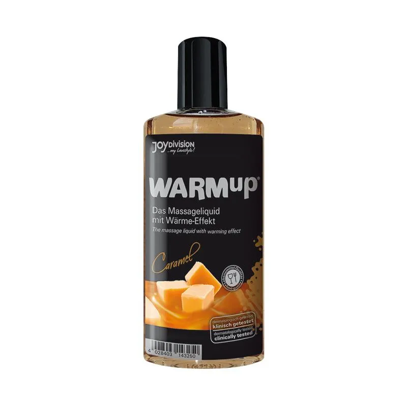 Massage oil Warm Up with caramel 1