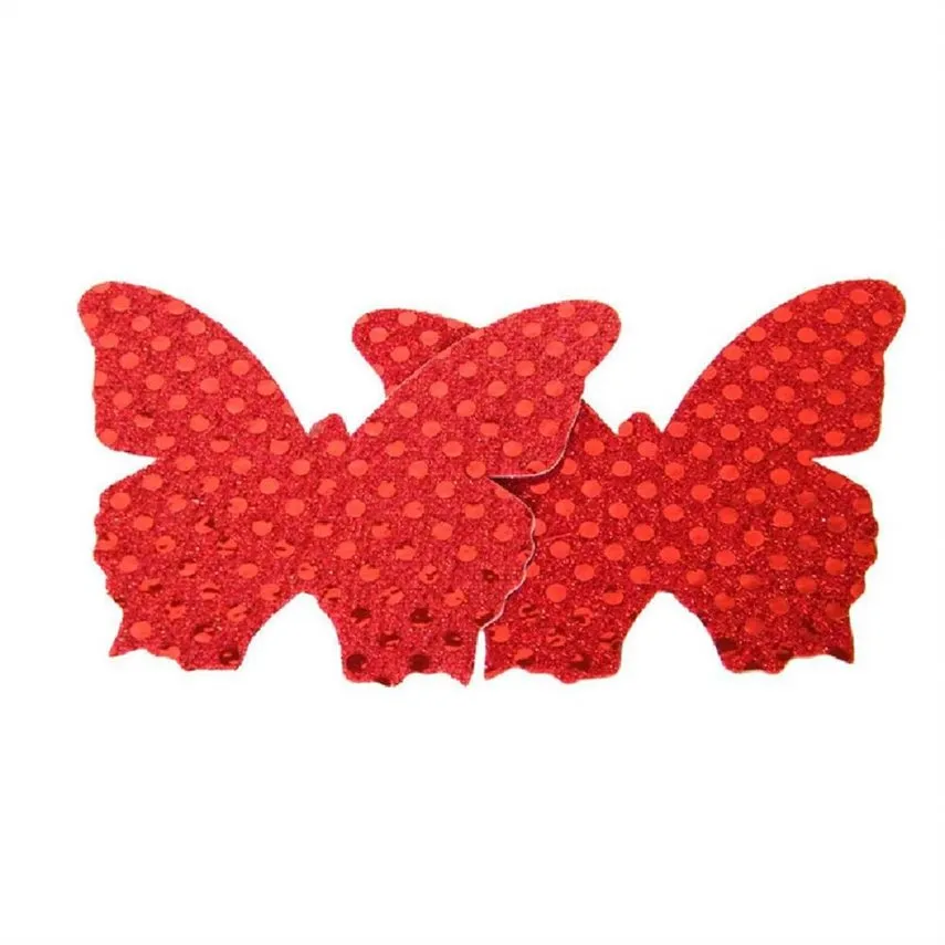 Nipple covers red butterfly 1