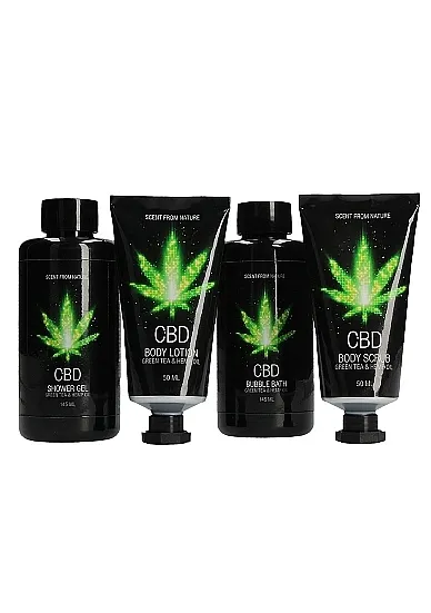 Luxe Gift Set CBD Bath and Shower 6